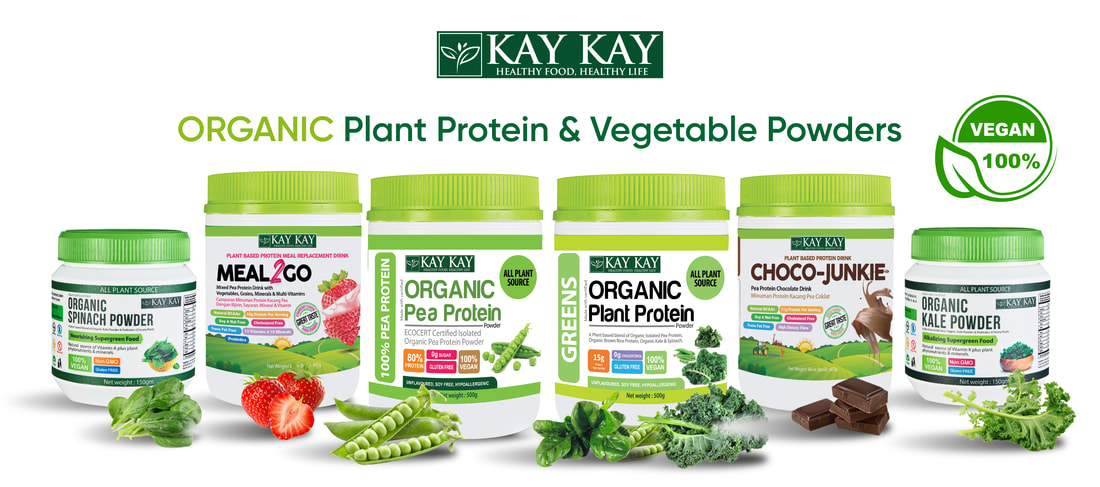 Kay Kay Organic Plant Protein Powders